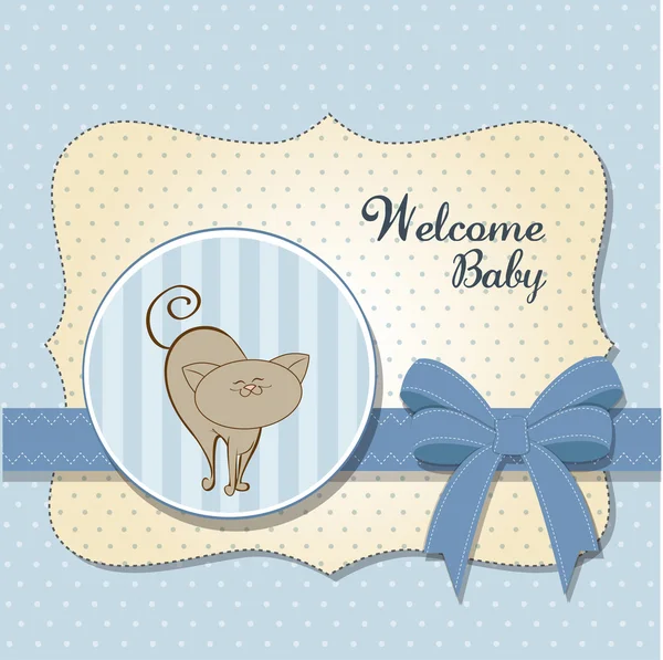 Nytt babykort — Stockfoto