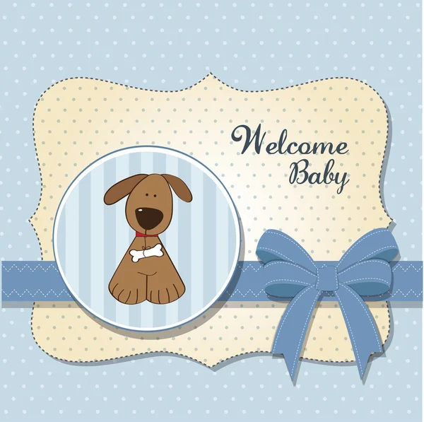 Nieuwe babykaart — Stockfoto