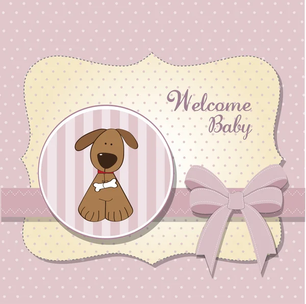 Nuova baby card — Foto Stock