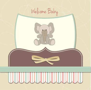 Filli yeni bebek kartı
