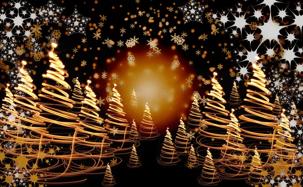 Weihnachtsbaum (Wald)) — Stockfoto