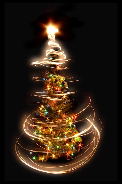 Χριστουγεννιάτικο δέντρο — Φωτογραφία Αρχείου