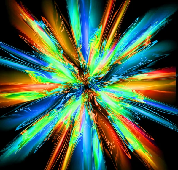 Explosión de color abstracto —  Fotos de Stock