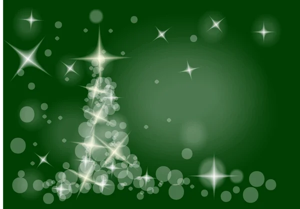 Arbre de Noël facile — Image vectorielle