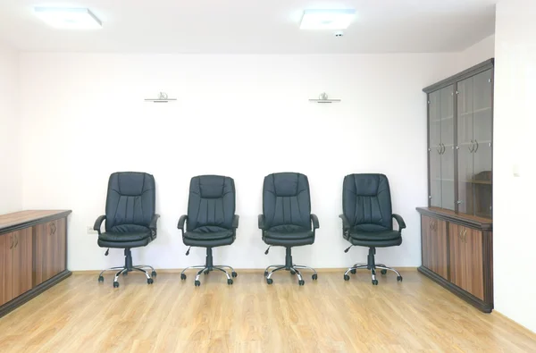 stock image Office chairs in a row