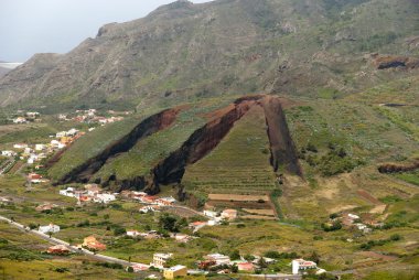 Portello. Masca. Tenerife. Spain clipart