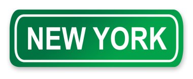 New york street işaret