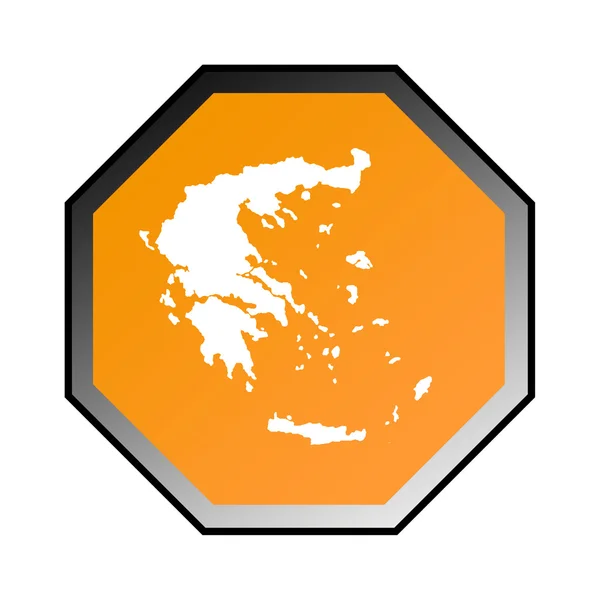 Ελλάδα-πινακίδα — Φωτογραφία Αρχείου