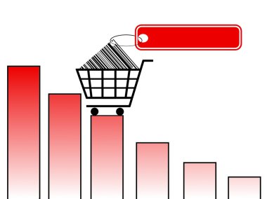 Rising prices clipart
