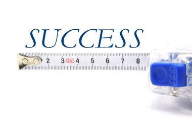 Measuring your success clipart