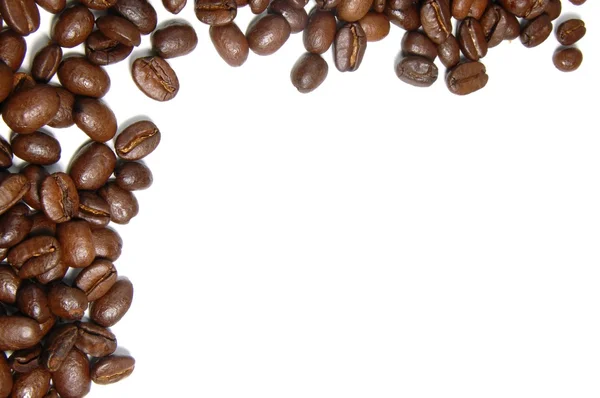 Estrutura de grãos de café — Fotografia de Stock
