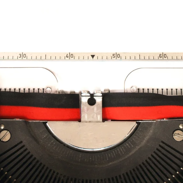 Detail van de schrijfmachine — Stockfoto