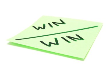 Win win strategy clipart