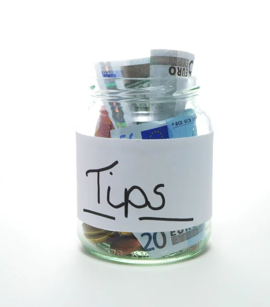 Tip jar — Stockfoto