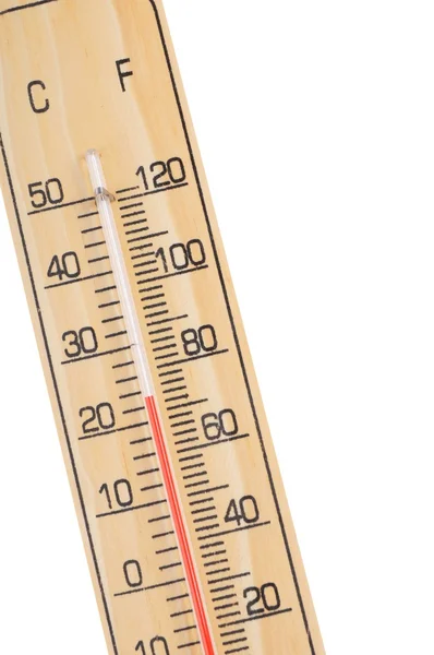 木製の温度計 — ストック写真