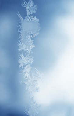 Frozen window clipart