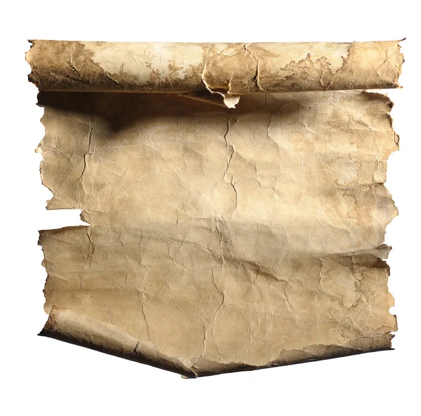 Rolled old paper — Stock Photo, Image