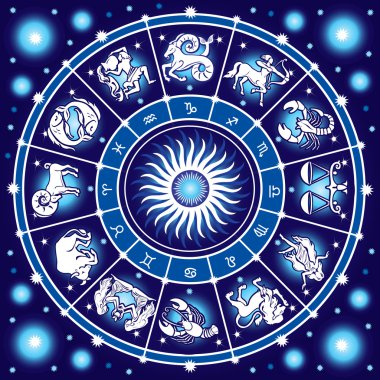 Horoscope circle clipart