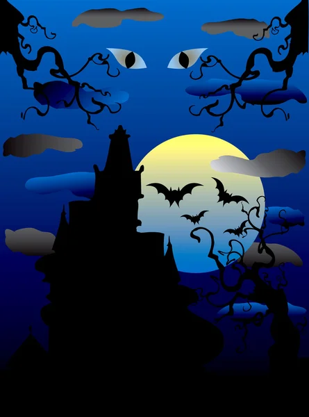 Haunted Mansion — Stock Vector