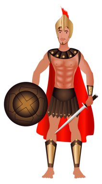 Greek Carnival Costume clipart