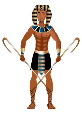 Egyptian Carnival Costume clipart