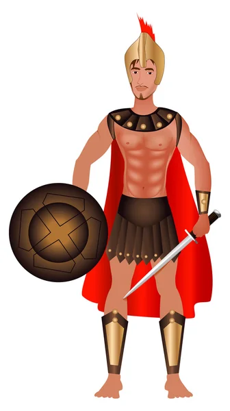 Греческий карнавальный костюм — стоковый вектор
