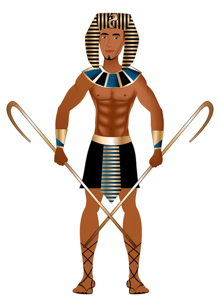 エジプトのカーニバル衣装 — ストックベクタ