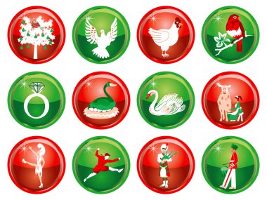 12 Days of Christmas clipart