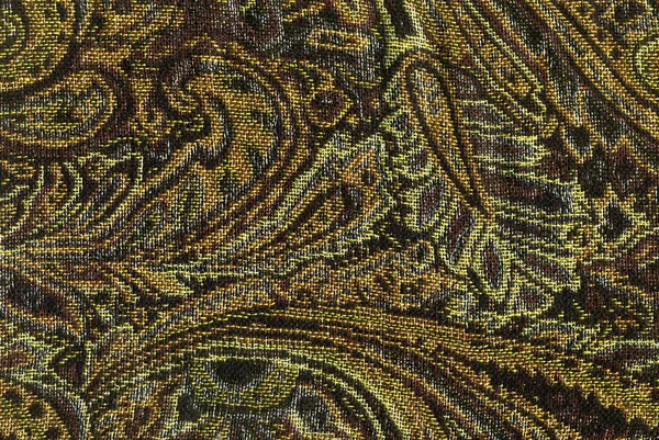 En exotisk brun färgmönster vävt tyg som textural ba — Stockfoto