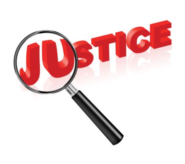 Justice law and order clipart