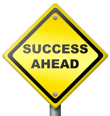 Success ahead clipart