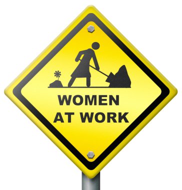 Women at work clipart