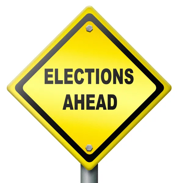 Eleições antecipadas — Fotografia de Stock