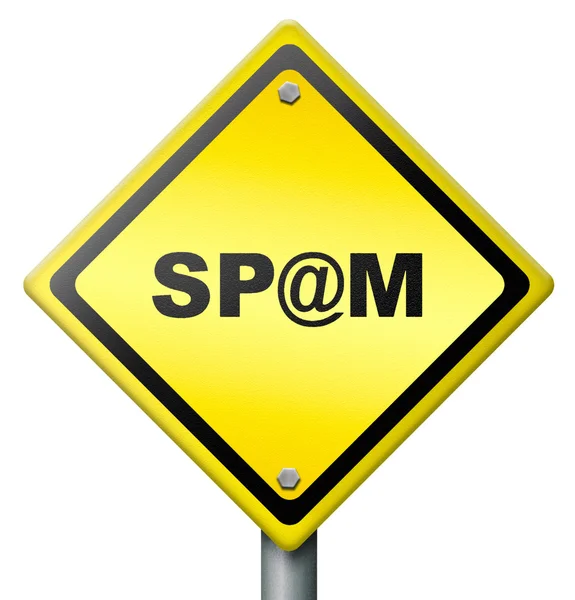 Panneau anti-spam — Photo