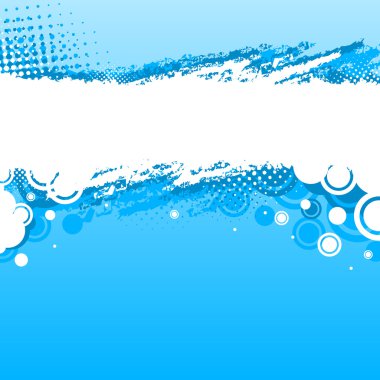 Abstract blue background clipart