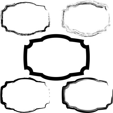 Old frames clipart