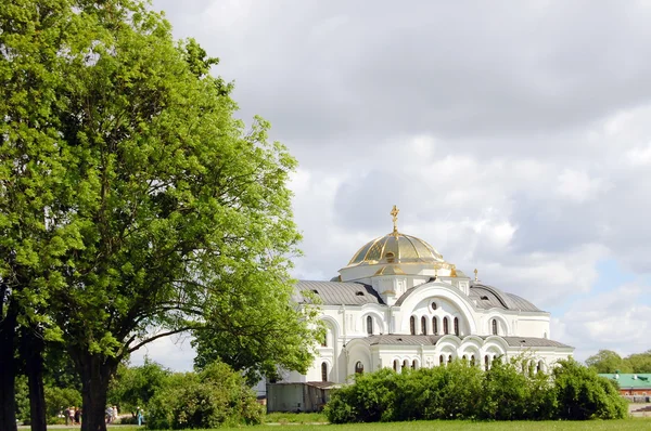 Beyaz Ortodoks Kilisesi — Stok fotoğraf