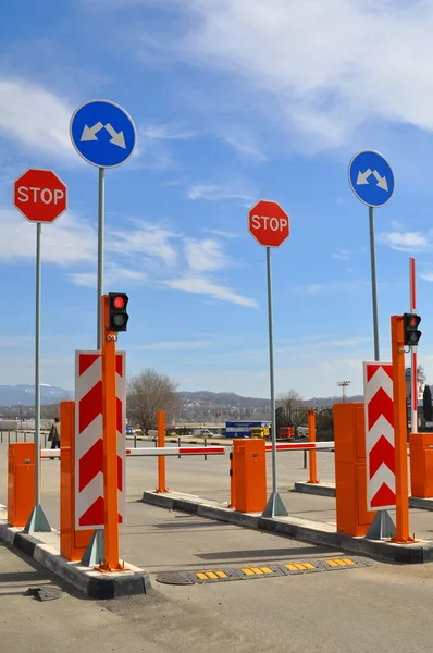 stock image Automated parking in Sochi airport