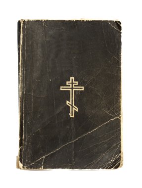 Biblia es aislado sobre un fondo blanco