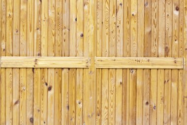 Gri ahşap çit panellerini kapat
