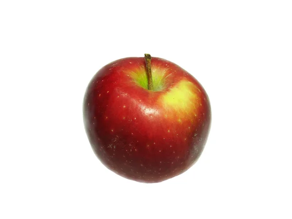 Apple på vit bakgrund — Stockfoto