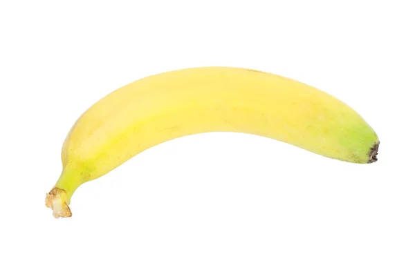 Reife Banane isoliert auf weißem Hintergrund — Stockfoto