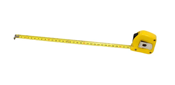 Tape measure isolated on white — Stock Photo, Image