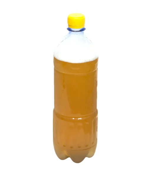 Biersammlung - Lagerbierflasche. isoliert auf weißem Hintergrund — Stockfoto