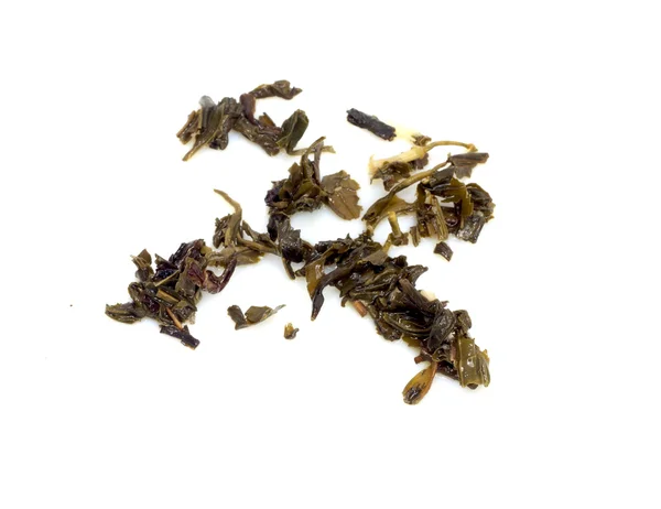 Chá verde usado — Fotografia de Stock