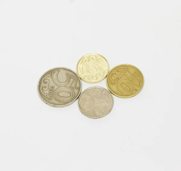 Kazakhstan coins — Stock Photo, Image