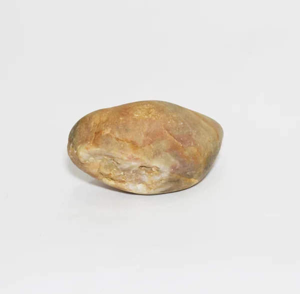 Izole beyaz zemin üzerine, granit taş — Stok fotoğraf