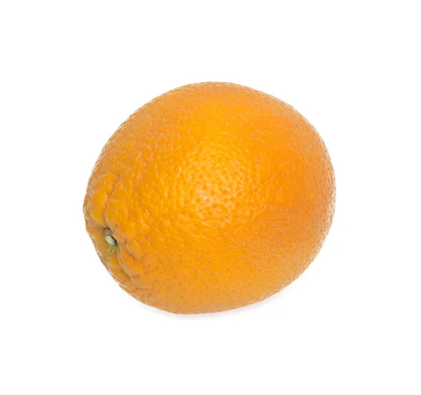 하얀 배경에 고립된 오렌지 — 스톡 사진