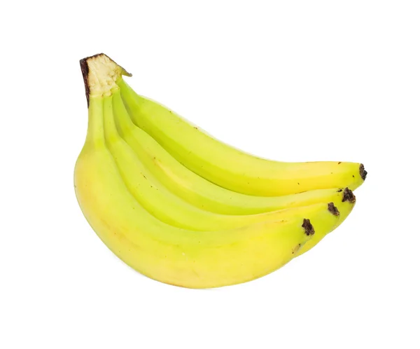 Banana grappolo isolato su whiye — Foto Stock