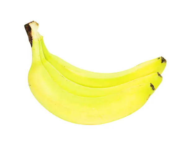 Träd bananer isolerad på vit — Stockfoto